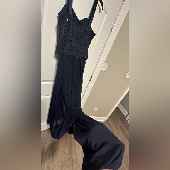 Jessica Howard Formal Dress Sleeveless & Jacket Sequin Accent (New with tags) - Picture 7 of 10